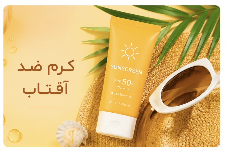 خرید آنلاین کرم ضدآفتاب