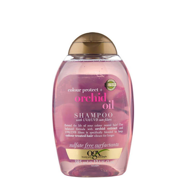 شامپو تثبیت کننده رنگ مو ا جی ایکس مدل Orchid Oil