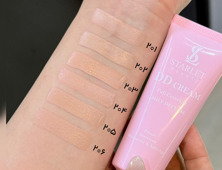 دی دی کرم فول کاور استارلت D D cream Starlet SPF30