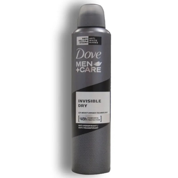 اسپری ضد تعریق داو DOVE مدل Men Care Invisible Dry حجم 250 میلی لیتر اورجینال