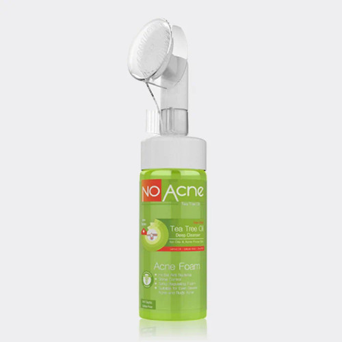 فوم شستشو براش دار درخت چای نوآکنه No Acne Tea Tree Oil Face Wash 150ml