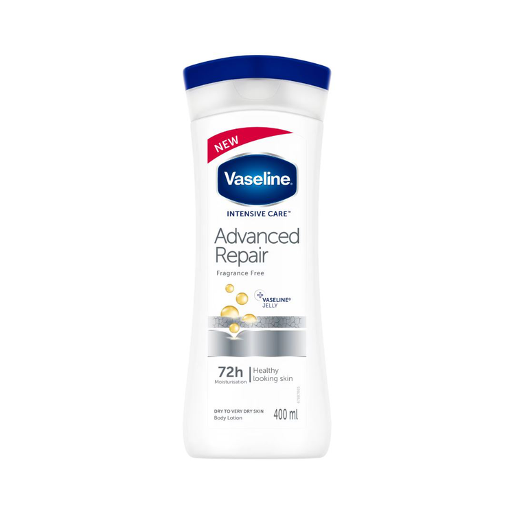 لوسیون بدن وازلین مدل advanced repair حاوی بابونه حجم 400ml