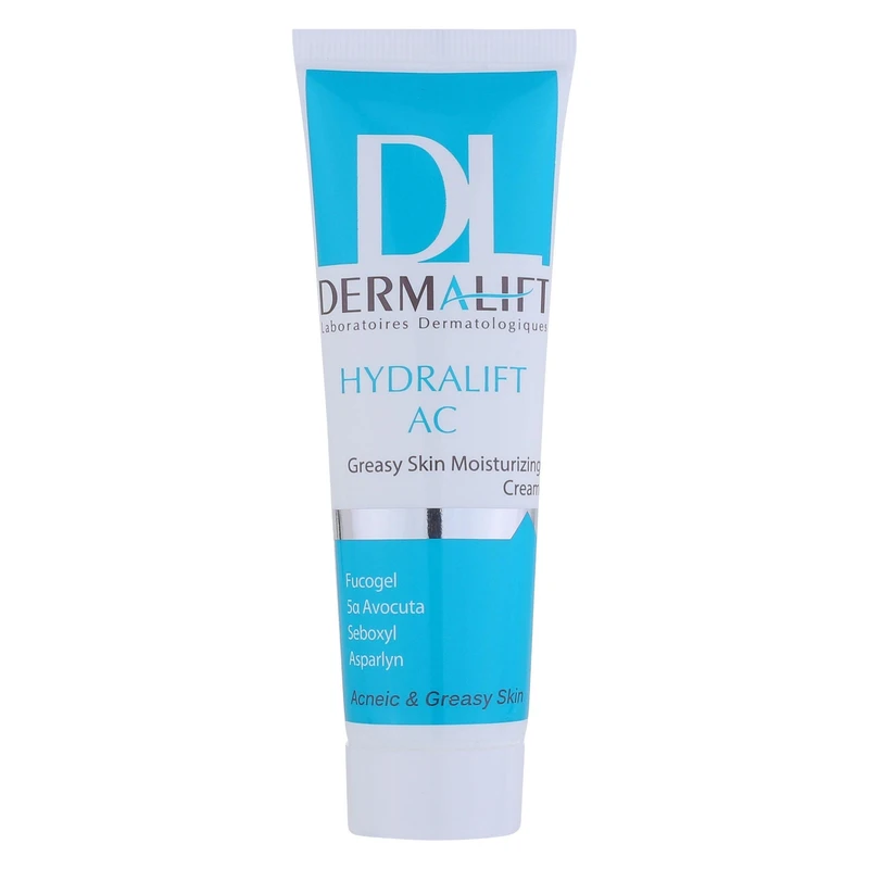کرم مرطوب کننده درمالیفت مدل Hydralift Ac مناسب پوست چرب حجم 50 میلی لیتر