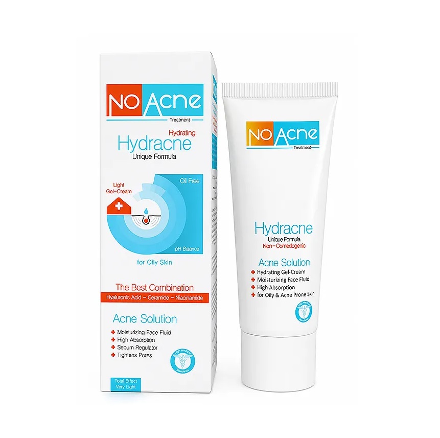 ژل کرم آبرسان نو آکنه مدل Acne Solution مناسب پوست چرب و جوش دار حجم 40 میلی لیتر