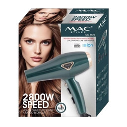 سشوار سالنی 2800 وات ایونیک موتور AC مک استایلر MAC-6822