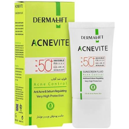 فلوئید ضد آفتاب آکنویت SPF50 (بی رنگ)