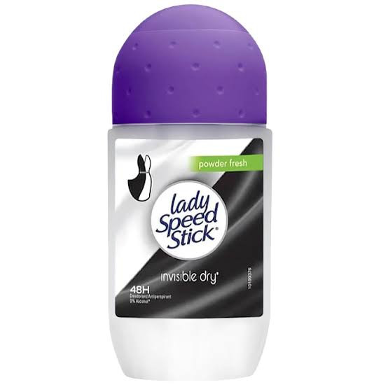مام رولی ضد تعریف لیدی اسپد Lady Speed مدل Invisible Dry رایحه Powder Fresh حجم 50 میل